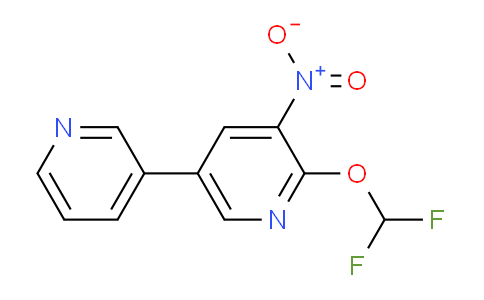 AM58987 | 1214339-06-6 | 2-(Difluoromethoxy)-3-nitro-5-(pyridin-3-yl)pyridine