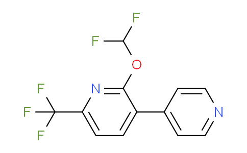 AM58990 | 1214359-36-0 | 2-(Difluoromethoxy)-3-(pyridin-4-yl)-6-(trifluoromethyl)pyridine