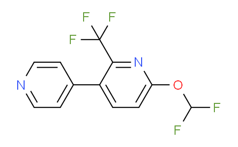 AM58992 | 1214361-82-6 | 6-(Difluoromethoxy)-3-(pyridin-4-yl)-2-(trifluoromethyl)pyridine