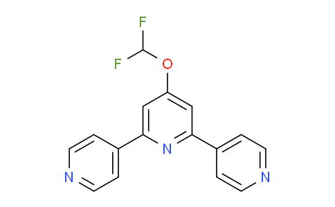AM58994 | 1214348-06-7 | 4-(Difluoromethoxy)-2,6-di(pyridin-4-yl)pyridine