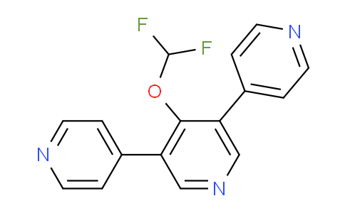AM58998 | 1214391-86-2 | 4-(Difluoromethoxy)-3,5-di(pyridin-4-yl)pyridine