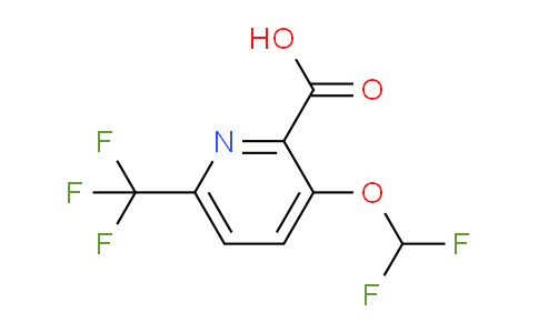 AM59007 | 1227582-84-4 | 3-Difluoromethoxy-6-(trifluoromethyl)pyridine-2-carboxylic acid