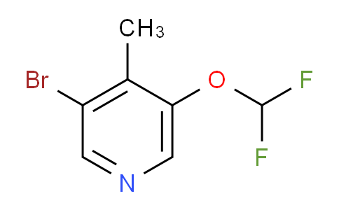 AM59046 | 1805526-46-8 | 3-Bromo-5-difluoromethoxy-4-methylpyridine