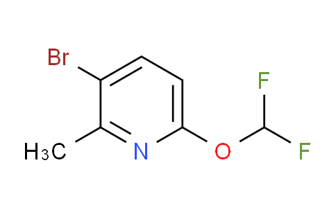 AM59047 | 1332886-01-7 | 3-Bromo-6-difluoromethoxy-2-methylpyridine