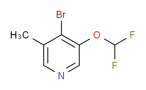 AM59052 | 1807115-93-0 | 4-Bromo-3-difluoromethoxy-5-methylpyridine