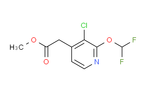 AM59062 | 1807131-91-4 | Methyl 3-Chloro-2-(difluoromethoxy)pyridine-4-acetate