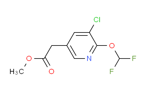 AM59063 | 1805648-84-3 | Methyl 3-Chloro-2-(difluoromethoxy)pyridine-5-acetate