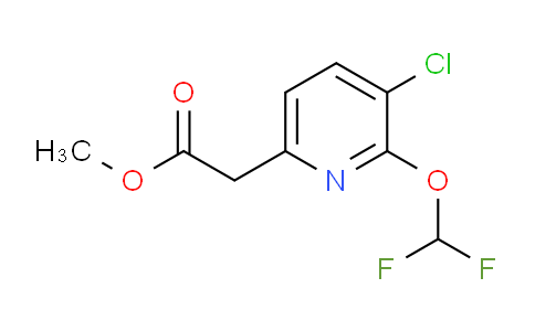 AM59064 | 1805955-12-7 | Methyl 3-Chloro-2-(difluoromethoxy)pyridine-6-acetate