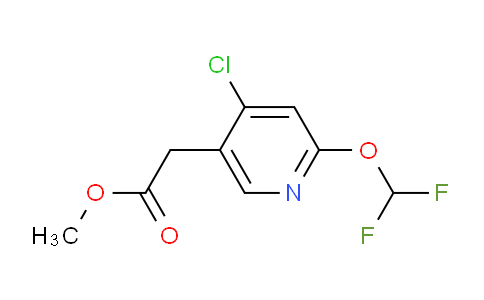 AM59071 | 1807131-98-1 | Methyl 4-Chloro-2-(difluoromethoxy)pyridine-5-acetate