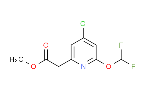 AM59072 | 1804879-16-0 | Methyl 4-Chloro-2-(difluoromethoxy)pyridine-6-acetate
