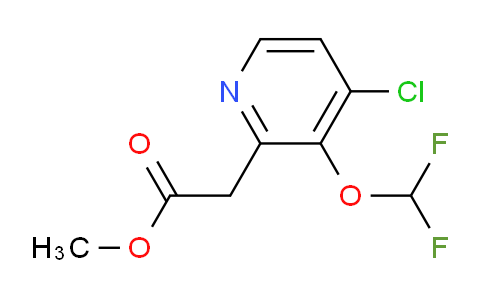 AM59073 | 1805636-58-1 | Methyl 4-Chloro-3-(difluoromethoxy)pyridine-2-acetate