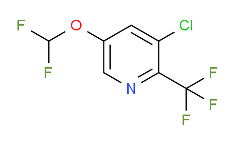 AM59082 | 1807264-10-3 | 3-Chloro-5-difluoromethoxy-2-(trifluoromethyl)pyridine