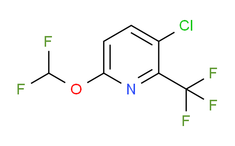 AM59084 | 1805520-16-4 | 3-Chloro-6-difluoromethoxy-2-(trifluoromethyl)pyridine