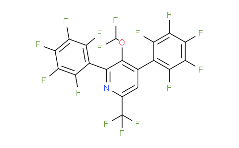 AM59098 | 1261468-51-2 | 2,4-Bis(perfluorophenyl)-3-(difluoromethoxy)-6-(trifluoromethyl)pyridine