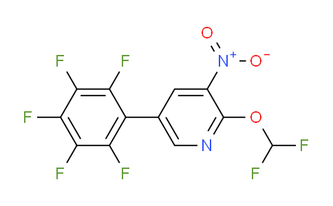 AM59119 | 1261859-68-0 | 2-(Difluoromethoxy)-3-nitro-5-(perfluorophenyl)pyridine