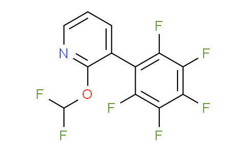 2-(Difluoromethoxy)-3-(perfluorophenyl)pyridine