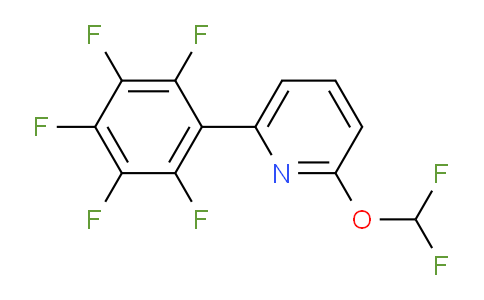 2-(Difluoromethoxy)-6-(perfluorophenyl)pyridine