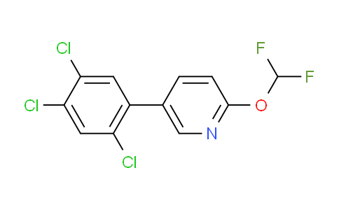 AM59134 | 1261809-53-3 | 2-(Difluoromethoxy)-5-(2,4,5-trichlorophenyl)pyridine