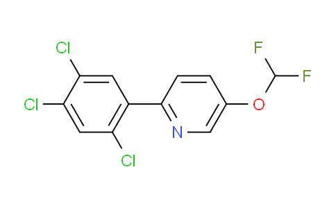AM59140 | 1261679-52-0 | 5-(Difluoromethoxy)-2-(2,4,5-trichlorophenyl)pyridine