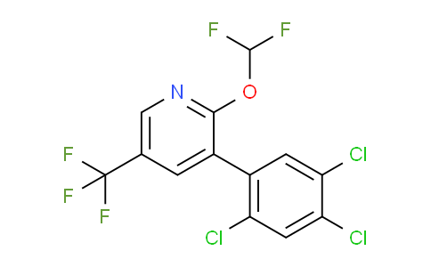 AM59141 | 1261756-59-5 | 2-(Difluoromethoxy)-3-(2,4,5-trichlorophenyl)-5-(trifluoromethyl)pyridine