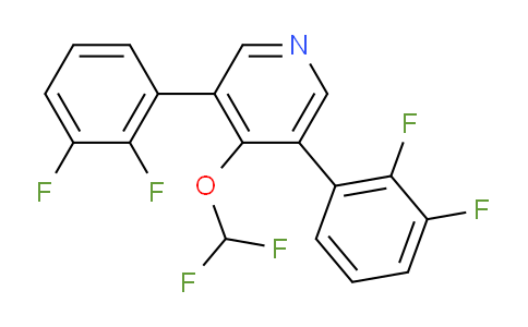 AM59147 | 1261588-11-7 | 3,5-Bis(2,3-difluorophenyl)-4-(difluoromethoxy)pyridine