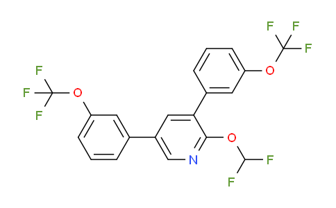 AM59154 | 1261609-62-4 | 3,5-Bis(3-(trifluoromethoxy)phenyl)-2-(difluoromethoxy)pyridine