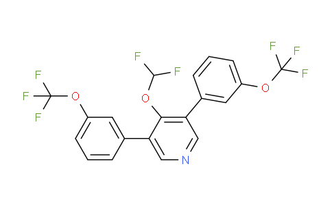 AM59155 | 1261795-92-9 | 3,5-Bis(3-(trifluoromethoxy)phenyl)-4-(difluoromethoxy)pyridine