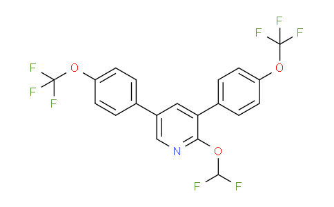 AM59156 | 1261653-53-5 | 3,5-Bis(4-(trifluoromethoxy)phenyl)-2-(difluoromethoxy)pyridine