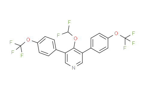 AM59157 | 1261830-84-5 | 3,5-Bis(4-(trifluoromethoxy)phenyl)-4-(difluoromethoxy)pyridine