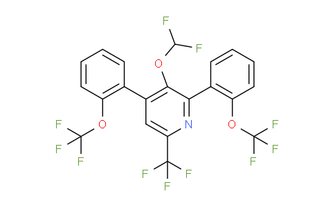 AM59158 | 1261763-48-7 | 2,4-Bis(2-(trifluoromethoxy)phenyl)-3-(difluoromethoxy)-6-(trifluoromethyl)pyridine
