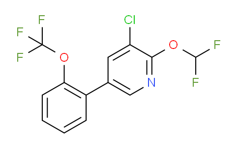AM59164 | 1261507-61-2 | 3-Chloro-2-(difluoromethoxy)-5-(2-(trifluoromethoxy)phenyl)pyridine