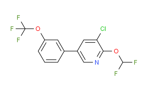 AM59165 | 1261650-91-2 | 3-Chloro-2-(difluoromethoxy)-5-(3-(trifluoromethoxy)phenyl)pyridine