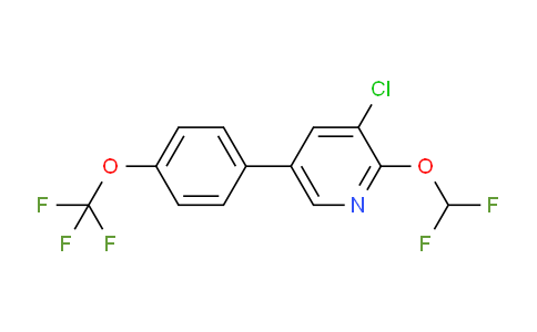 AM59166 | 1261865-98-8 | 3-Chloro-2-(difluoromethoxy)-5-(4-(trifluoromethoxy)phenyl)pyridine