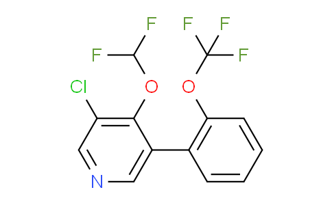 AM59167 | 1261798-19-9 | 3-Chloro-4-(difluoromethoxy)-5-(2-(trifluoromethoxy)phenyl)pyridine