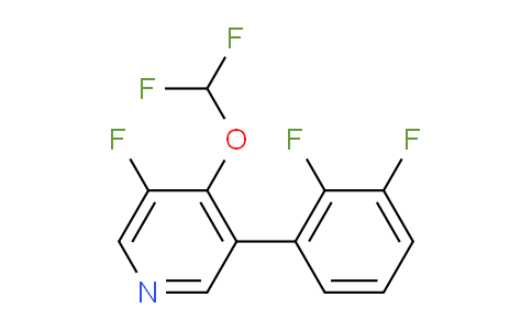 4-(Difluoromethoxy)-3-(2,3-difluorophenyl)-5-fluoropyridine