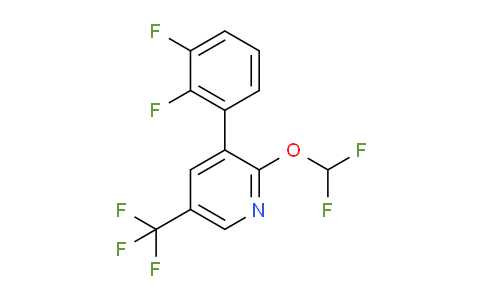 2-(Difluoromethoxy)-3-(2,3-difluorophenyl)-5-(trifluoromethyl)pyridine