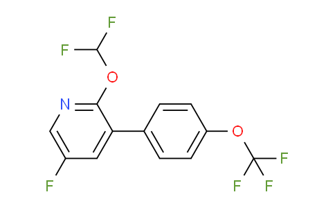 AM59196 | 1261458-19-8 | 2-(Difluoromethoxy)-5-fluoro-3-(4-(trifluoromethoxy)phenyl)pyridine