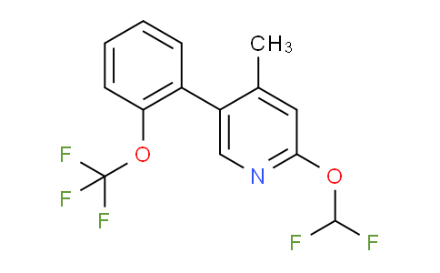 AM59203 | 1261836-63-8 | 2-(Difluoromethoxy)-4-methyl-5-(2-(trifluoromethoxy)phenyl)pyridine