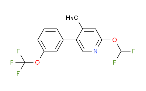 AM59204 | 1261458-34-7 | 2-(Difluoromethoxy)-4-methyl-5-(3-(trifluoromethoxy)phenyl)pyridine