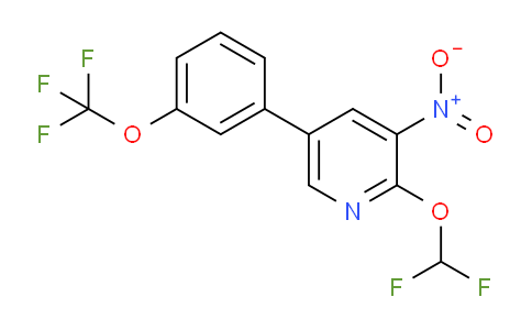 AM59207 | 1261777-49-4 | 2-(Difluoromethoxy)-3-nitro-5-(3-(trifluoromethoxy)phenyl)pyridine