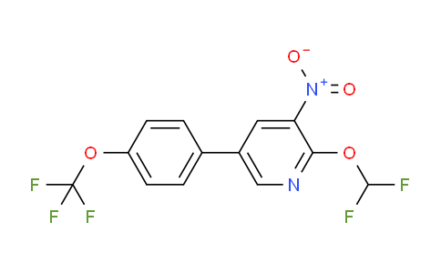 AM59208 | 1261881-58-6 | 2-(Difluoromethoxy)-3-nitro-5-(4-(trifluoromethoxy)phenyl)pyridine