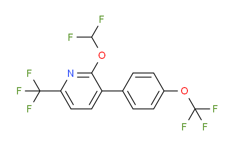 AM59238 | 1261650-12-7 | 2-(Difluoromethoxy)-3-(4-(trifluoromethoxy)phenyl)-6-(trifluoromethyl)pyridine