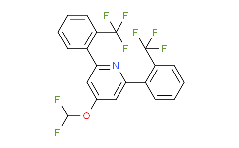 AM59255 | 1261884-24-5 | 2,6-Bis(2-(trifluoromethyl)phenyl)-4-(difluoromethoxy)pyridine