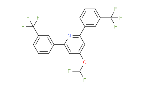 AM59256 | 1261537-10-3 | 2,6-Bis(3-(trifluoromethyl)phenyl)-4-(difluoromethoxy)pyridine