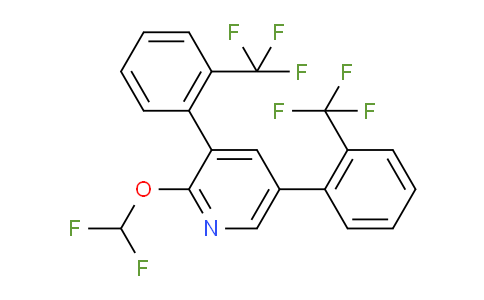AM59258 | 1261601-63-1 | 3,5-Bis(2-(trifluoromethyl)phenyl)-2-(difluoromethoxy)pyridine