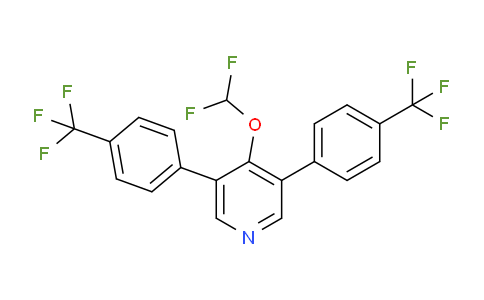 AM59263 | 1261788-23-1 | 3,5-Bis(4-(trifluoromethyl)phenyl)-4-(difluoromethoxy)pyridine