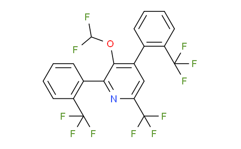 AM59264 | 1261733-99-6 | 2,4-Bis(2-(trifluoromethyl)phenyl)-3-(difluoromethoxy)-6-(trifluoromethyl)pyridine