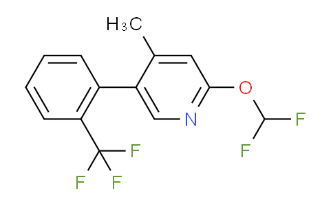 AM59272 | 1261739-89-2 | 2-(Difluoromethoxy)-4-methyl-5-(2-(trifluoromethyl)phenyl)pyridine
