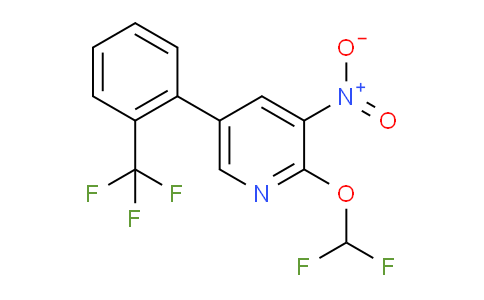 AM59275 | 1261758-50-2 | 2-(Difluoromethoxy)-3-nitro-5-(2-(trifluoromethyl)phenyl)pyridine