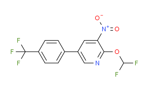 AM59277 | 1261633-01-5 | 2-(Difluoromethoxy)-3-nitro-5-(4-(trifluoromethyl)phenyl)pyridine